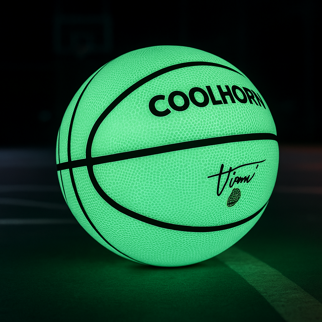 COOLHORN Ball Lit – The Basketball That Shines Bright - Sizes 5-7